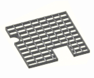 SERRATED GRATING