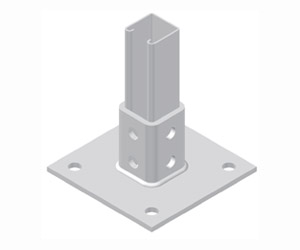 Heavy Base Plate (Single Channel)