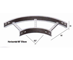 Horizontal 60o Elbow
